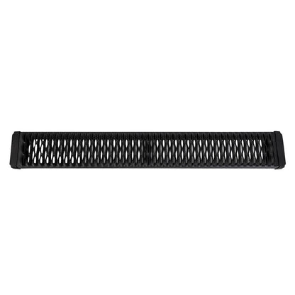 TRAILFX RBA008TI TrailFX Running Boards Fits Ford F-150 Standard Cab 2015-2025 Titanium Black Powder Coated Aluminum 6.5 Inch Width x 60 Inch Length Stationary Aggressive Side Steps TrailFX RBA008TI