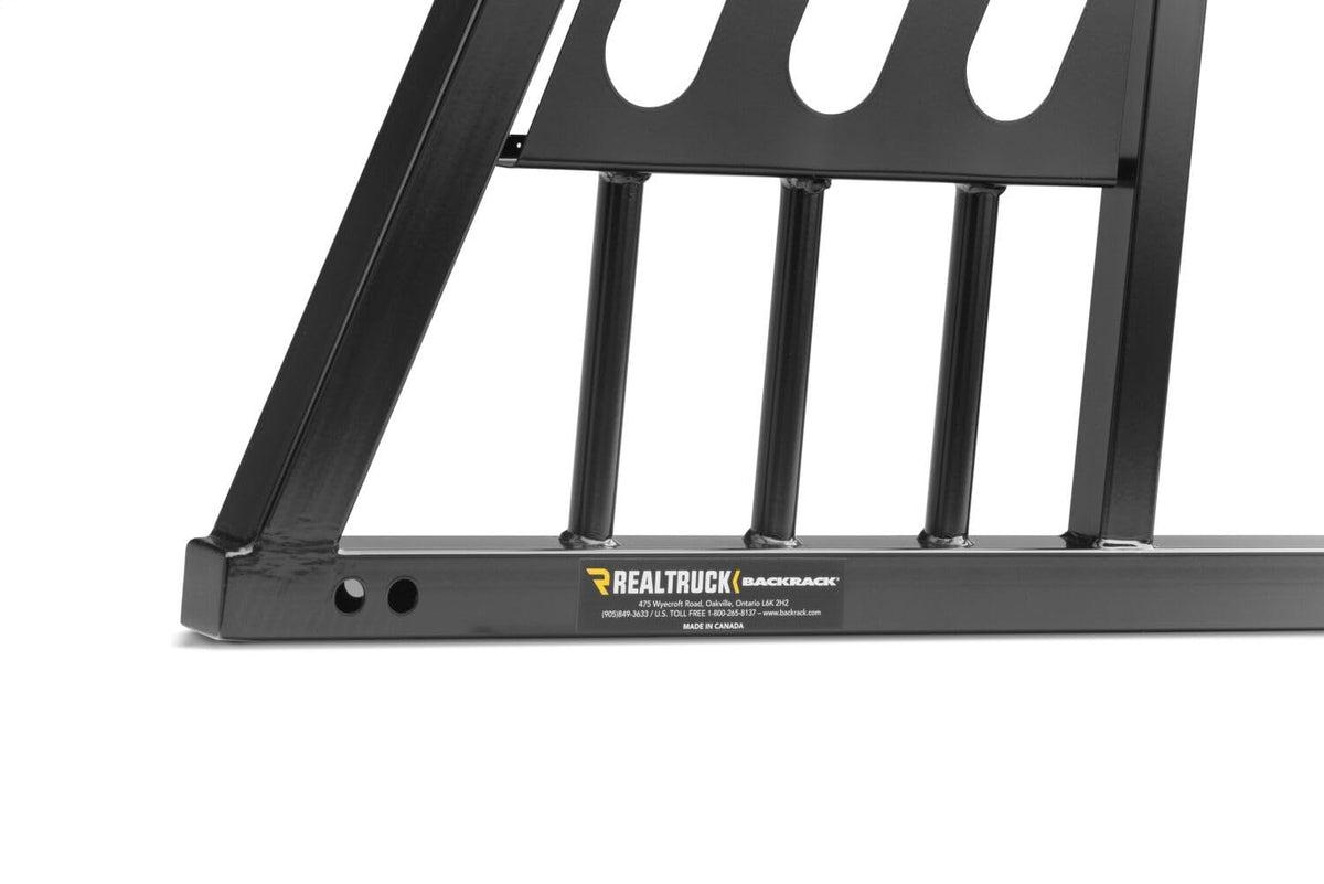 BACKRACK 149TL RealTruck BACKRACK Three Light Rack Frame Only | Black, No Drill | 149TL | Fits 2019-2025 Chevrolet/GMC Silverado/Sierra 1500; 2008-2019 & 2022-2025 Toyota Tundra; 2004-2025 Ford F-150 & Others