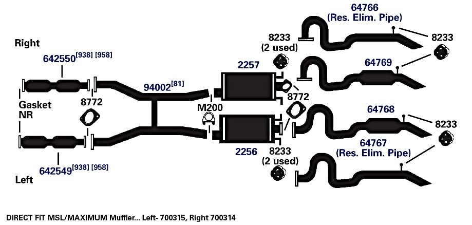 AP EXHAUST 642549 Ap Exhaust 642549 DIRECT FIT CATALYTIC CONVERTER