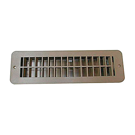 RV DESIGNER H860 RV Designer H860 - Plastic Floor Vent Register with Damper, Tan