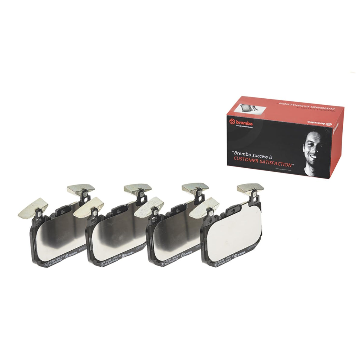 BREMBO P06088 Brembo P06088 Low-Met Alloy Steel Front Disc Brake Pad Set BMW OE# 34106878878