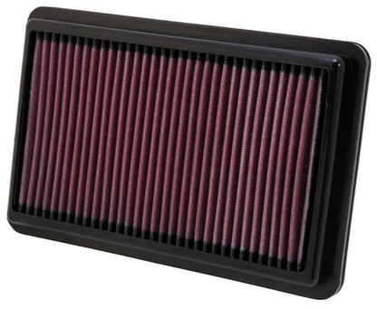 K&N FILTER 33-2473 K&N High-Flow Original Lifetime Engine Air Filter: Washable, 33-2473