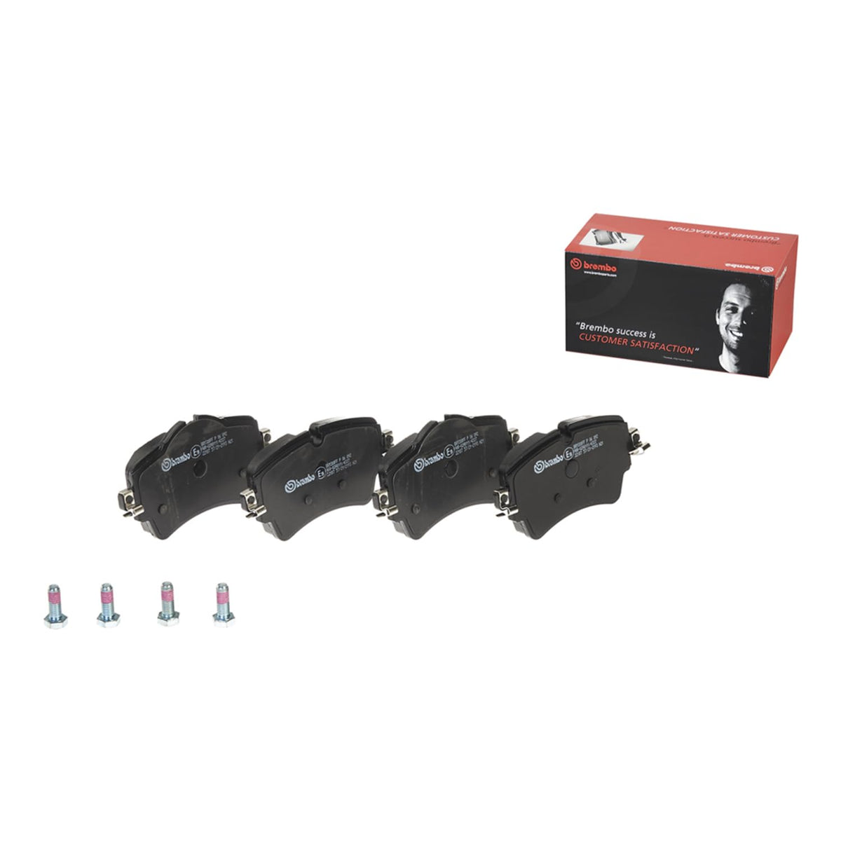 BREMBO P06092 Brembo P06092 Low-Met Front Disc Brake Pad Set BMW OE# 34106874034