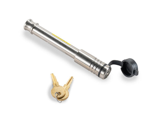 FACTOR 55 00237 Factor 55 00237 Locking Hitch Pin Long 3.875 inches 5/8”Diameter Stainless Steel Excellent Corrosion Resistance Stout 50,000+ lb Shear Strength. Provide Theft Security When Fastening a Ball
