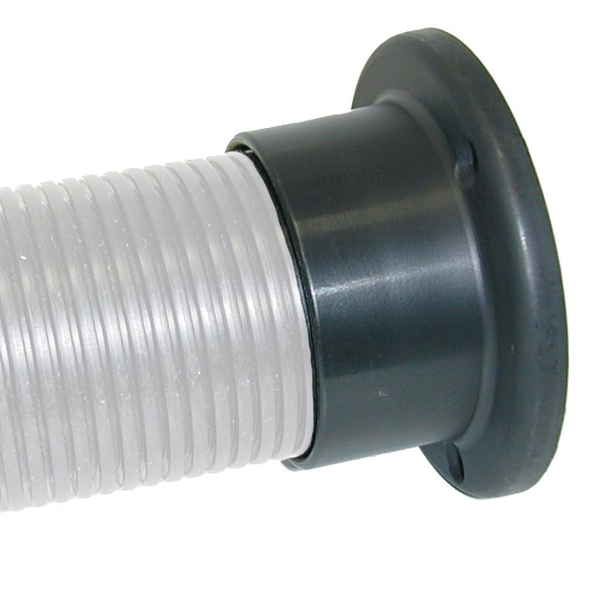 T-H MARINE RF-2.5-1-DP T-H Marine Outboard Rigging Flange – Fits 2-1/2 Inch ID Rigging Hose – Internally Threaded Polypropylene Boat Cable Flange – Black – Flange Only