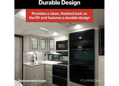 FURRION LLC FWH46EA-PS-AM Furrion 18.1" x 18.1" White Retrofit Door for Tankless RV Water Heating System FWH46EA-PS-AM