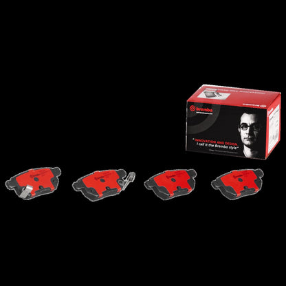 BREMBO P83088N Brembo P83088N Premium Ceramic Rear Disc Brake Pad Set CHERY/LEXUS/RELY/TOYOTA OE# 0446606010