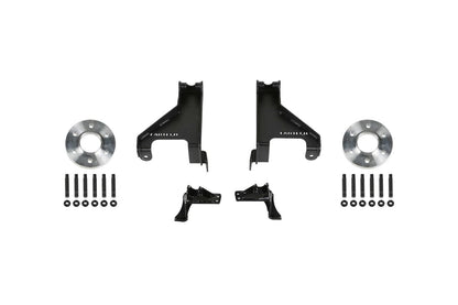 FABTECH K9006 Fabtech AUX Shock Kit without Shocks 2015-21 SPRINTER 2500 4WD K9006