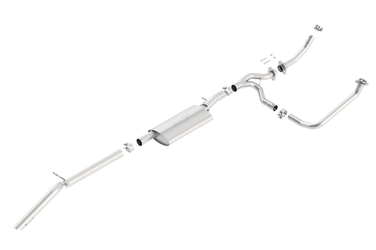 BORLA 140634 BORLA 140634 Cat-Back Performance Exhaust System for 2012-2018 Jeep Wrangler JKU 3.6L V6, Automatic/Manual Transmission 2 & 4 Wheel Drive 4 Door. High Clearance Climber System.