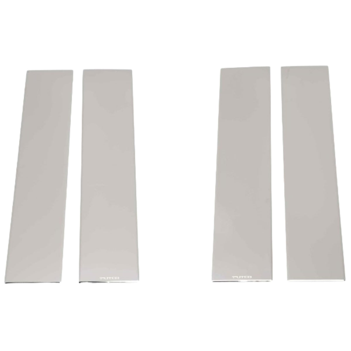 Putco 402523 Putco Stainless Steel Pillar Posts Trim Kits - Fits Dodge Ram Truck 1500 2019-2025 Quad Cab Crew Cab