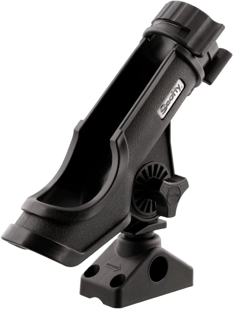 Scotty Powerlock Rod Holder Black w/241 Side/Deck Mount