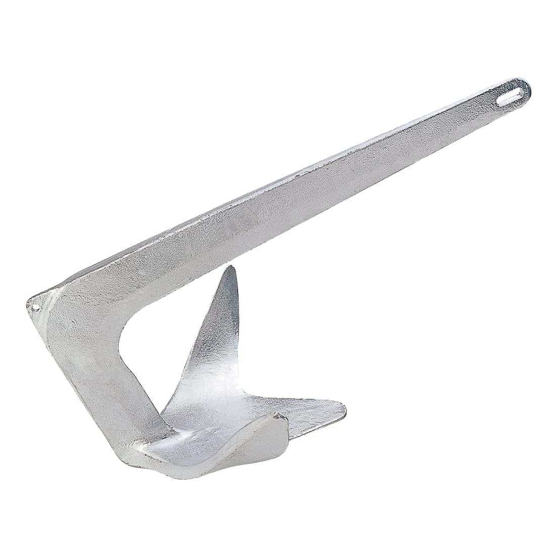 LEWMAR 0057901 Lewmar Galvanized Steel Claw Anchor 2.2 lbs. for Boats 13'-20', Bruce-Style Claw for Quick Setting, Bow Roller Compatible - 2020202241