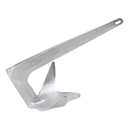 LEWMAR 0057901 Lewmar Galvanized Steel Claw Anchor 2.2 lbs. for Boats 13'-20', Bruce-Style Claw for Quick Setting, Bow Roller Compatible - 2020202241