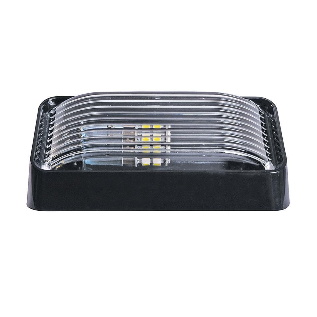 ARCON 20676 Arcon 20676 LED BW RCT PRCH LITE WO/SW BLK-CLR