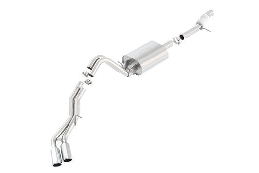 BORLA 140557 BORLA 140557 Cat-Back Performance Exhaust System for 2015-2020 Chevrolet Tahoe 1500 5.3L V8 Automatic Transmission 2, 4 Wheel Drive 4 Door.