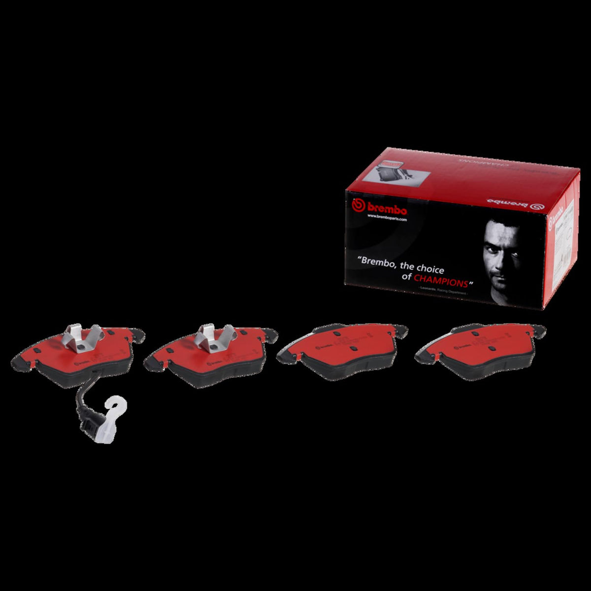 BREMBO P85075N Brembo P85075N Premium Ceramic Front Disc Brake Pad Set AUDI/SEAT/SKODA/SPYKER/VW/VW (FAW) OE# 1K0698151C