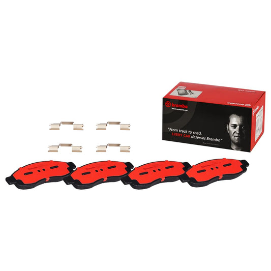 BREMBO P58001N Brembo P58001N Premium Ceramic Front Disc Brake Pad Set INFINITI/NISSAN OE# 410607S025