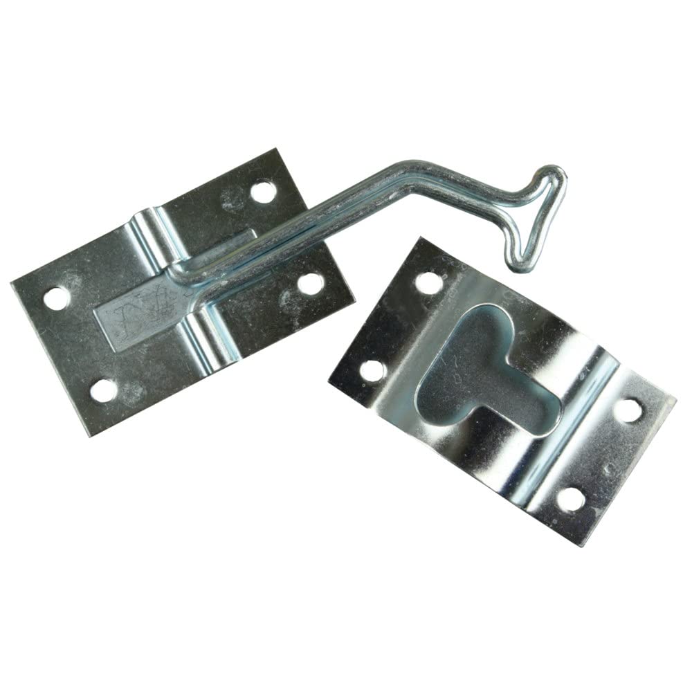 JR PRODUCTS 11755 JR Products 11755 45 Degree Zinc T-Style Door Holder