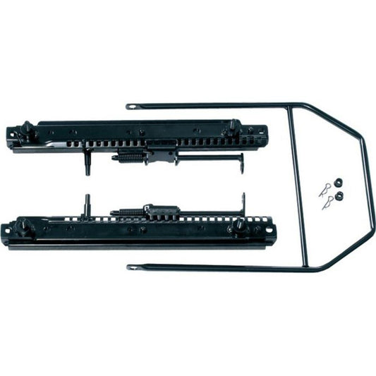 RUGGED RIDGE 13201.03 Rugged Ridge Seat Slider - Fits 1976-1995 Jeep CJ & Wrangler YJ - OE Style - Durable Steel Construction - Sold Individually