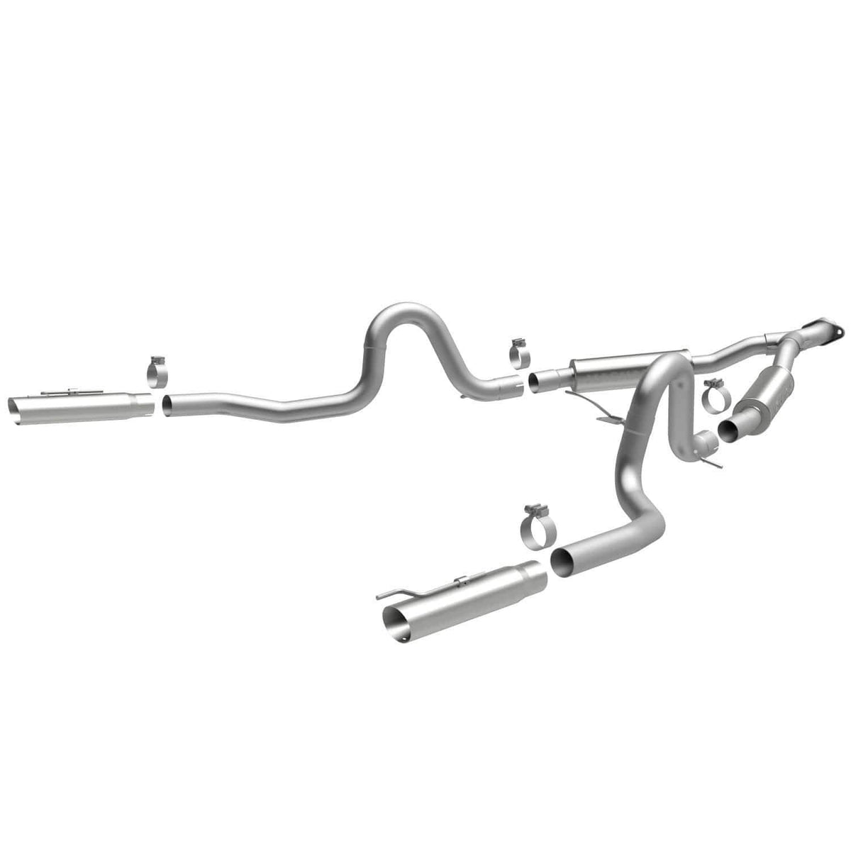 MAGNAFLOW 15717 MagnaFlow Performance Cat-Back Exhaust System Kit 15717