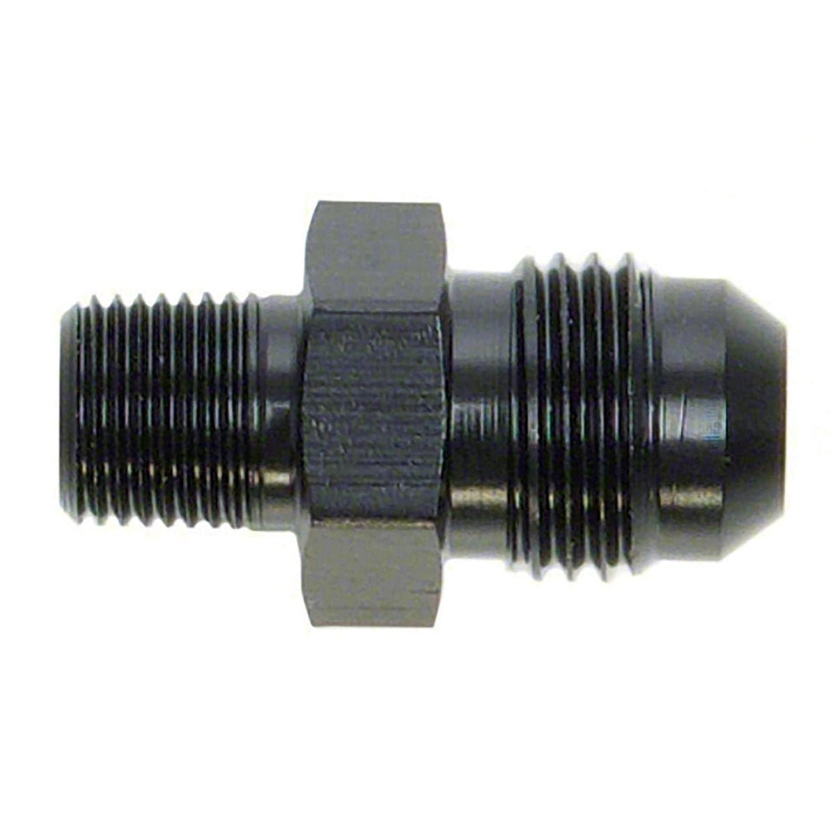 SPEEDFX 560496BK Speedfx 560496BK -4AN X1/4NPTF BLK ST FL TO PIPE ADP