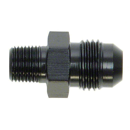 SPEEDFX 560496BK Speedfx 560496BK -4AN X1/4NPTF BLK ST FL TO PIPE ADP
