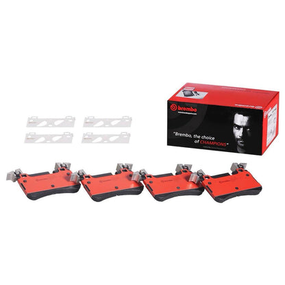 BREMBO P50113N Brembo P50113N Premium Ceramic Rear Disc Brake Pad Set MERCEDES-BENZ OE# 0054202520