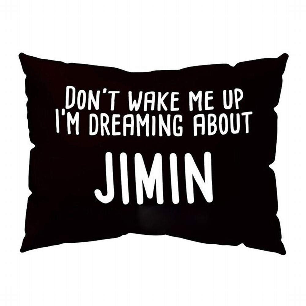 TRAILFX TFX6002 LIA Cotha D 30x50cm - Kpop Pillow Case Dont Wake ME UP Rectangle Cushion Cover Home Decor Get Up Sofa Pillowcase Cover Seat Pillow Cover Home