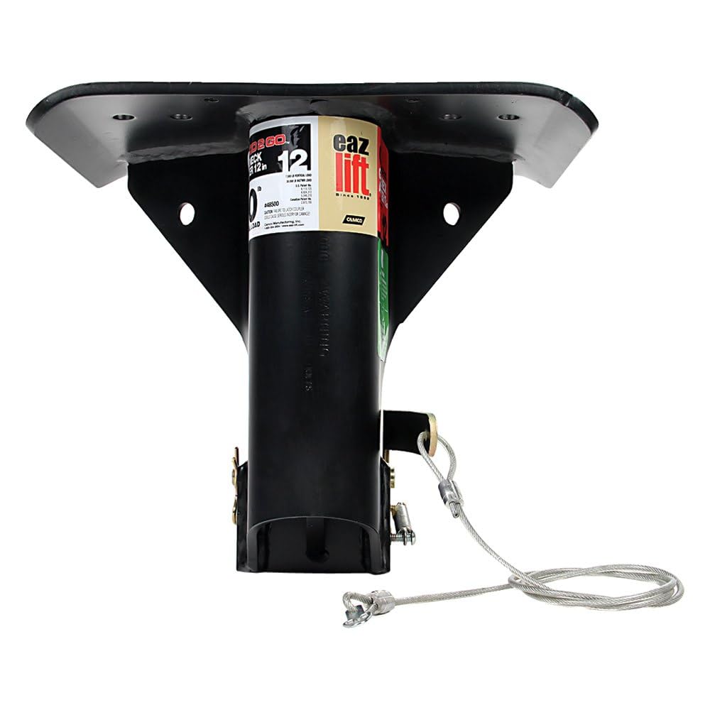 CAMCO 48500 CAMCO 48500 GOOSENECK ADAPTER- 12', Converts Most Standard Fifth-Wheel Trailers To A Gooseneck Trailer; 12 Inch Height
