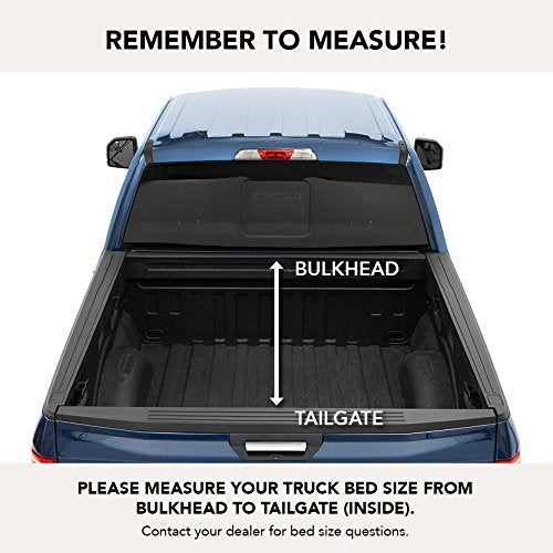 BESTOP 19245-01 Bestop 19245-01 EZ-Roll Tonneau Cover for 2009-2018 Ford F-150 Styleside, 6.5' bed