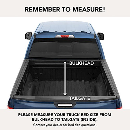 BESTOP 19245-01 Bestop 19245-01 EZ-Roll Tonneau Cover for 2009-2018 Ford F-150 Styleside, 6.5' bed