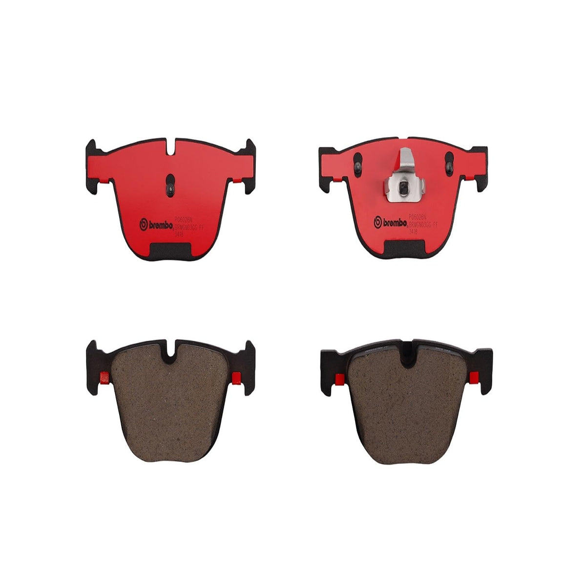 BREMBO P06026N Brembo P06026N Premium Ceramic Rear Disc Brake Pad Set BENTLEY/BMW/ROLLS-ROYCE OE# 34216768471