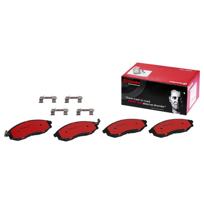 BREMBO P56049N Brembo P56049N Premium Ceramic Front Disc Brake Pad Set DONGFENG (DFAC)/NISSAN/NISSAN (ZHENGZHOU) OE# 410607Z026
