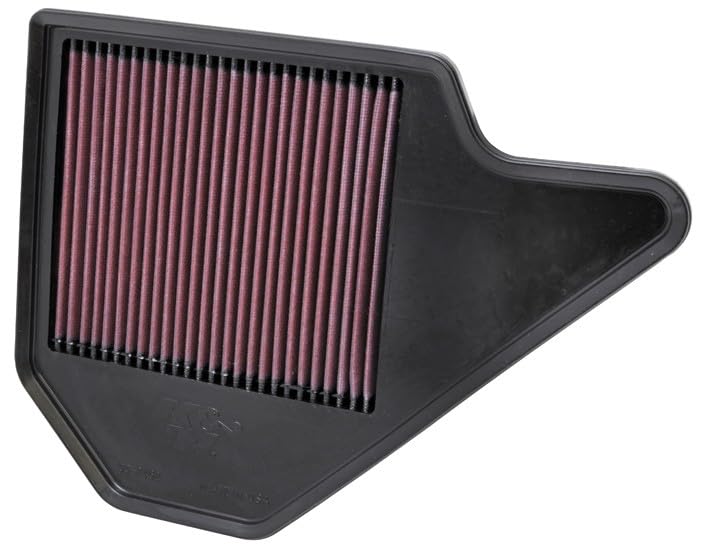 K&N FILTER 33-2462 K&N High-Flow Original Lifetime Engine Air Filter: Washable, 33-2462