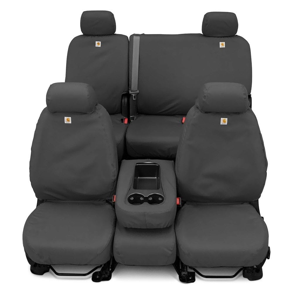 Covercraft SSC7527CAGY Carhartt SeatSaver Custom Second Row Seat Covers - Gravel