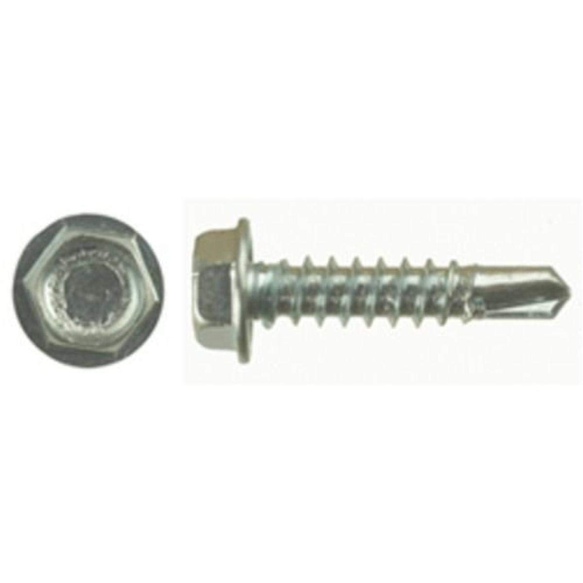 AP PRODUCTS 012-DP500 8X3/4 AP Products 012-DP500 8 X 3/4 Zinc Plated 8X3/4 Self Tapping Hex Head Screw, (500 Piece)