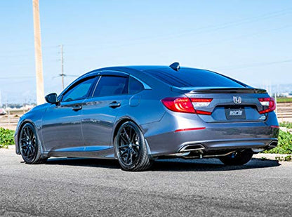 BORLA 140786 BORLA 140786 Cat-Back Performance Exhaust System for 2018-2022 Honda Accord Sport 4 Cyl. T-304 Stainless Steel Dual Split Rear Exit Single 2.25" Exit Each Side Tips NOT included Reuse O.E. Tips