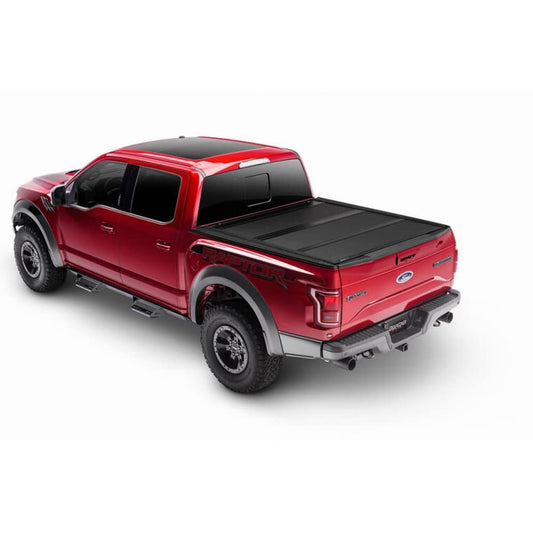 UNDERCOVER AX42018 RealTruck Undercover ArmorFlex Hard Folding Truck Bed Tonneau Cover | AX42018 | Fits 2022-2025 Toyota Tundra (w/o Trail Special Edition Boxes) 6' 7" Bed (78.7")