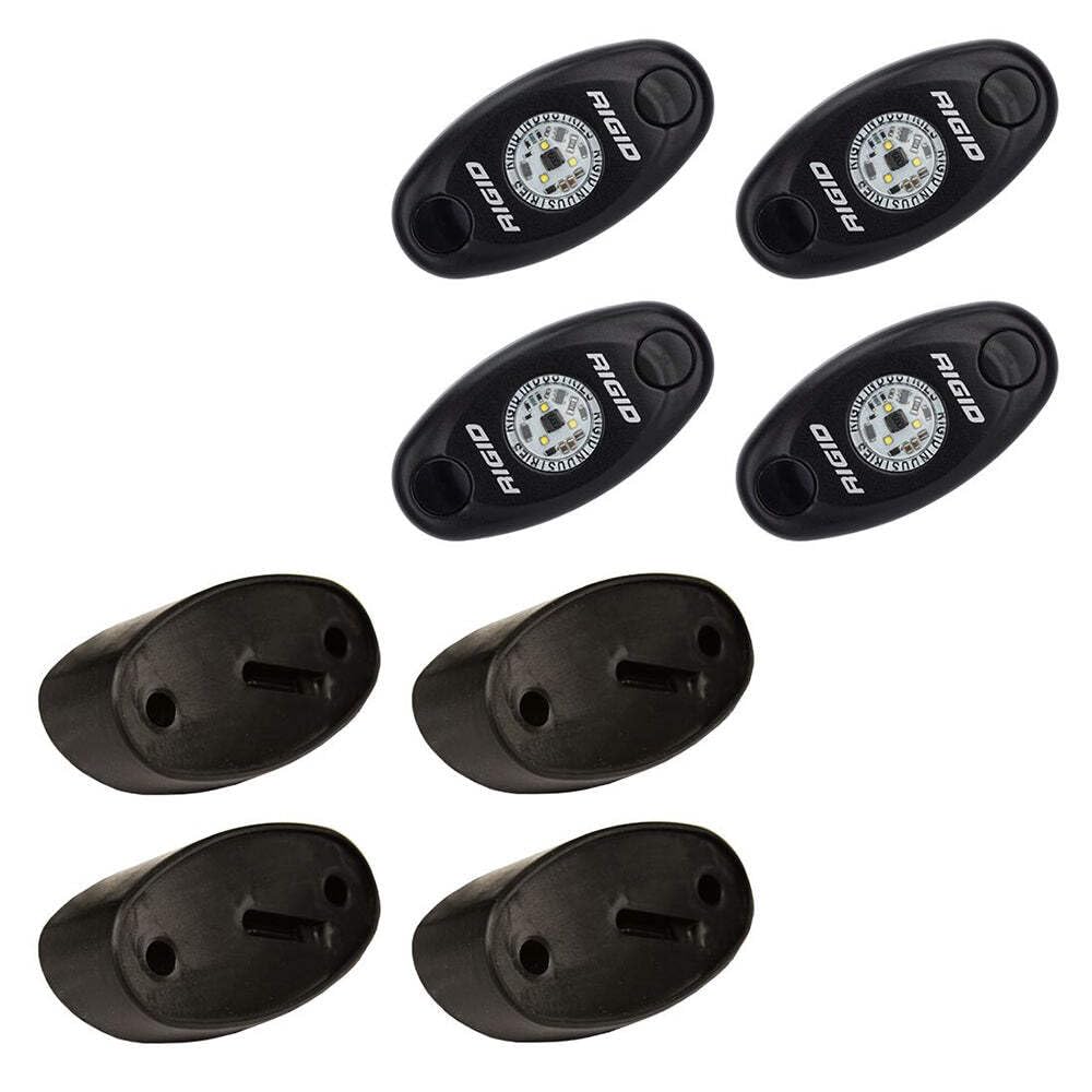 Rigid Industries 400213 Rock Light KIT RED /4