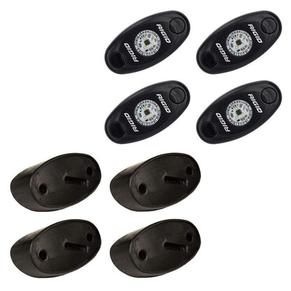 Rigid Industries 400213 Rock Light KIT RED /4