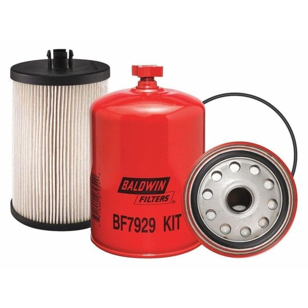Baldwin Filters BF7929KIT Fuel Filter,6-25/32 x 4-5/16 x 6-25/32In