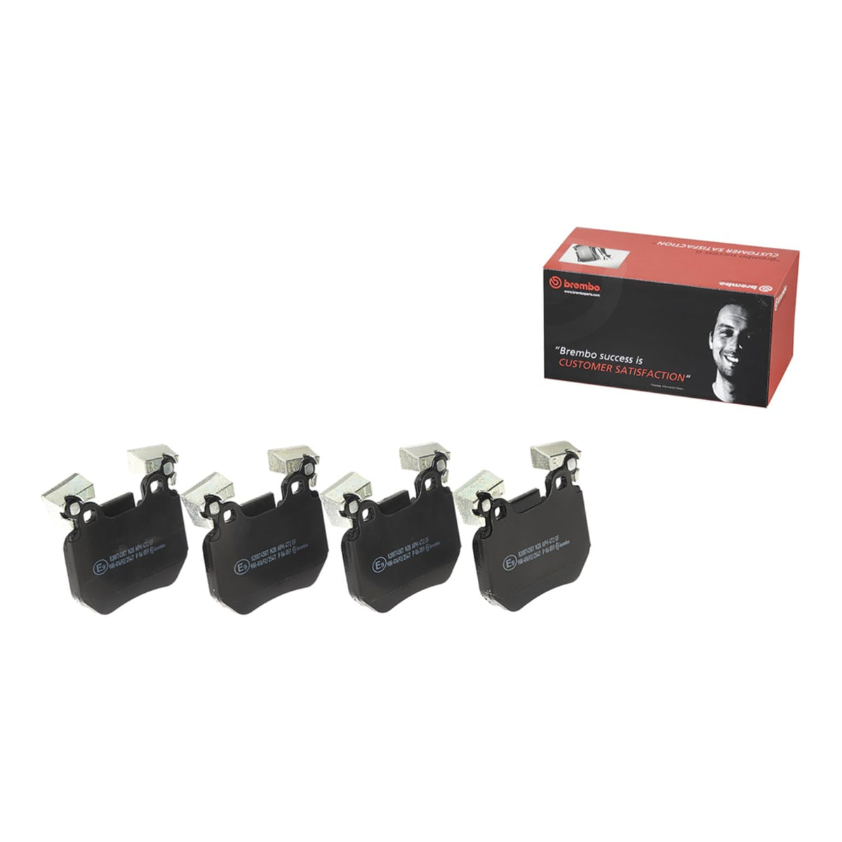 BREMBO P06059 Brembo P06059 Low-Met Rear Disc Brake Pad Set BMW OE# 34216791421