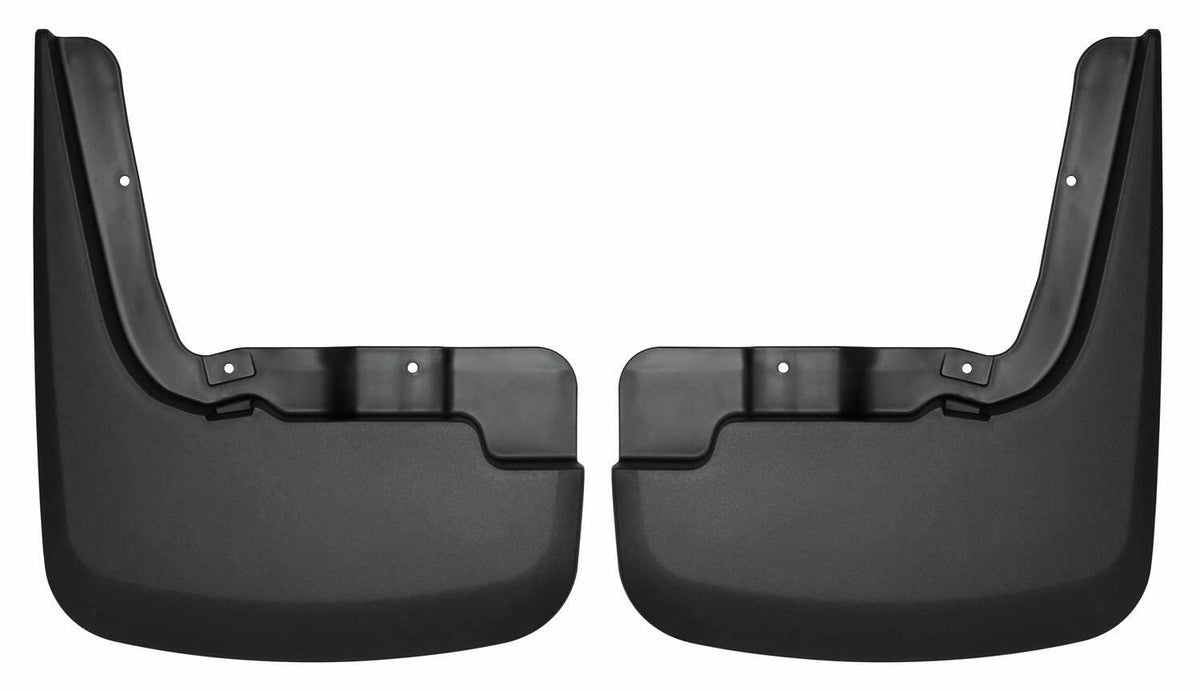 Husky Liners 58261 Husky Liners Custom Mud Guards – Fits 2019-2026 Chevrolet Silverado 1500 (Excludes ZR2, LT Trail Boss, Custom Trail Boss) – Front Set, 2-pc Black - 58261