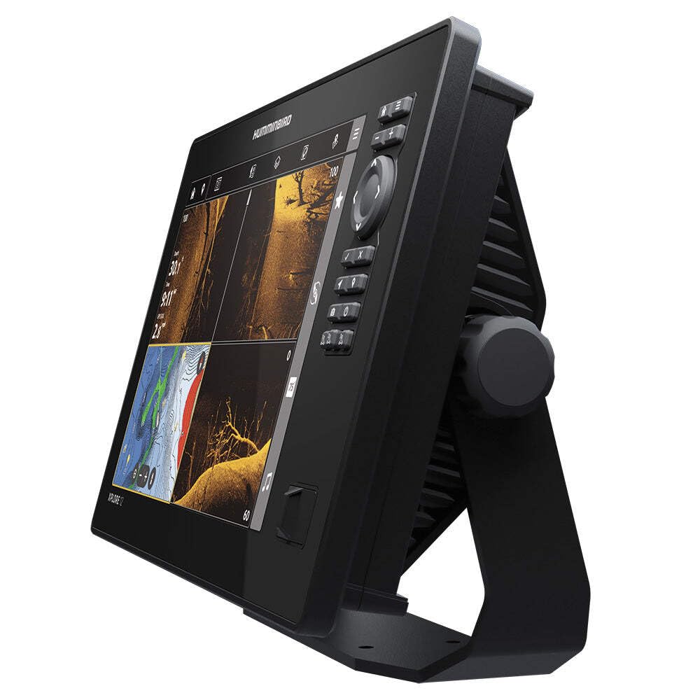 HUMMINBIRD 412020-1 Humminbird XPLORE 12 GPS Fish Finder with Transducer, MEGA Side Imaging+ & HD Touchscreen