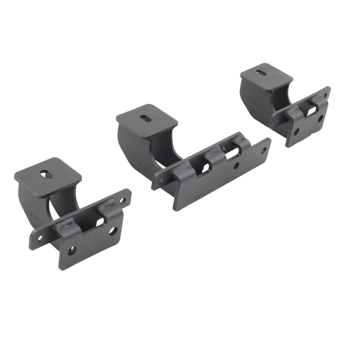 GO RHINO D64506BTK Go Rhino - D64506BTK - Go Rhino Brackets for Dominator Cab-Length SideSteps