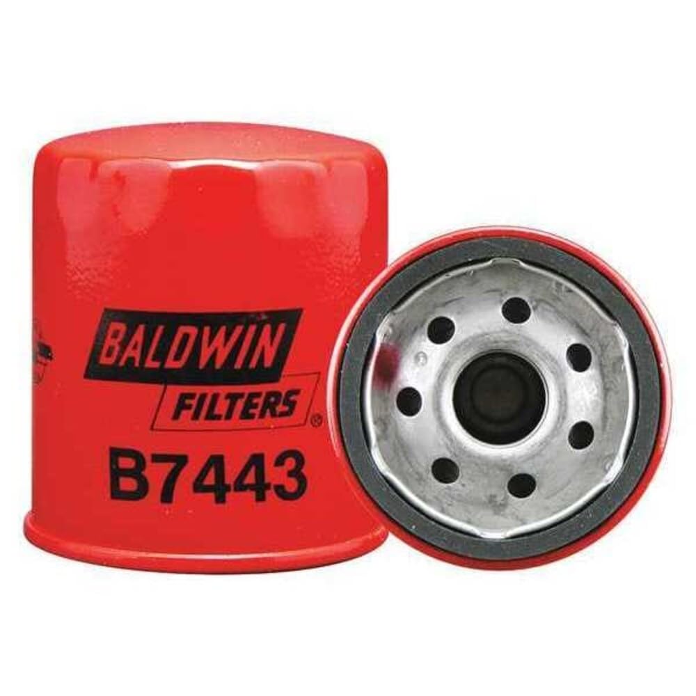 Baldwin Filters B7443 Oil Filter, Spin-On, 3-1/2"x3 x3-1/2