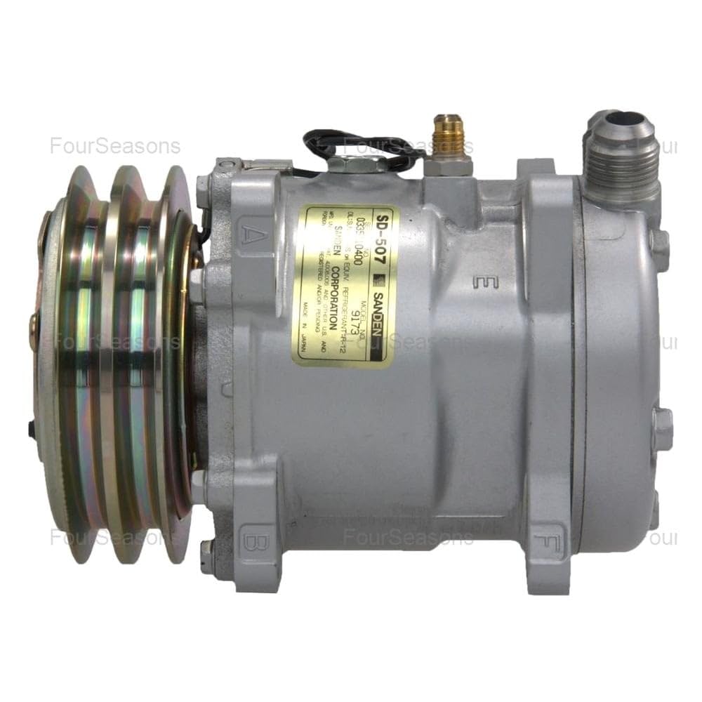 Four Seasons 58568 New Sanden/Sankyo Sd507 Compressor W/Clutch