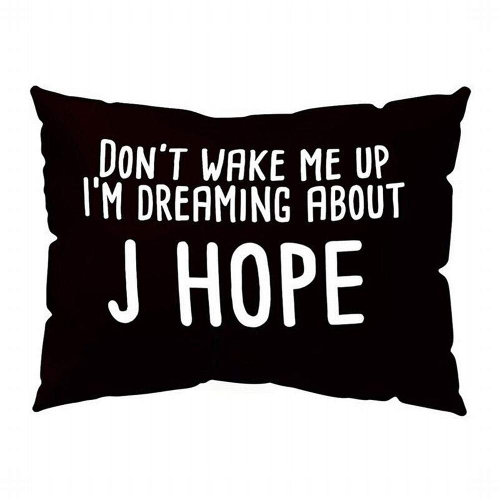 TRAILFX TFX6002 LIA Cotha D 30x50cm - Kpop Pillow Case Dont Wake ME UP Rectangle Cushion Cover Home Decor Get Up Sofa Pillowcase Cover Seat Pillow Cover Home