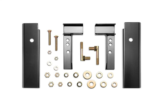 BACKRACK 30109 RealTruck BACKRACK Hardware Kit for use w/Standard Bed, Black, No Drill | 30109 | Fits 1999-2006 Chevrolet/GMC Silverado/Sierra 1500/2500/3500; 2007 Silverado/Sierra 1500/2500/3500 Classic