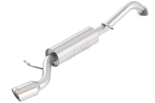 BORLA 11897 BORLA 11897 Axle-Back Perf. Exhaust Sys. for 2014-2019 Toyota Corolla S & SE & XSE & Special Edition 1.8L 4 Cyl. T-304 Stainless S-Type Right Rear Exit Single 4.25" x 3.5" Oval Polished T-304 SS Tip